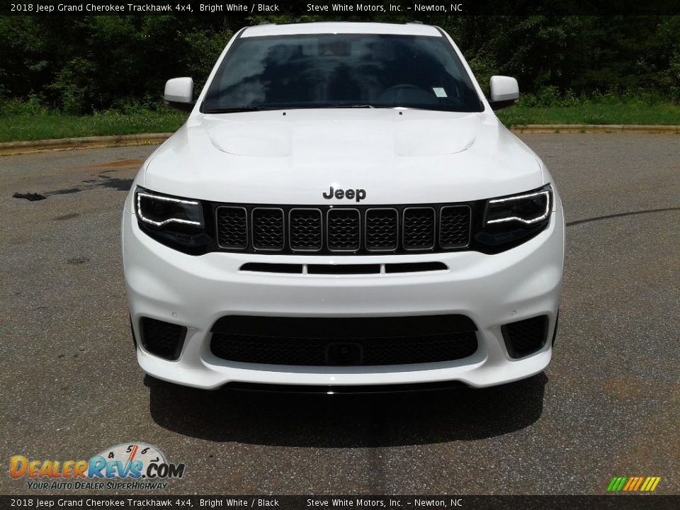 2018 Jeep Grand Cherokee Trackhawk 4x4 Bright White / Black Photo #3
