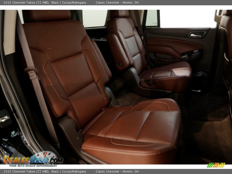 2015 Chevrolet Tahoe LTZ 4WD Black / Cocoa/Mahogany Photo #17