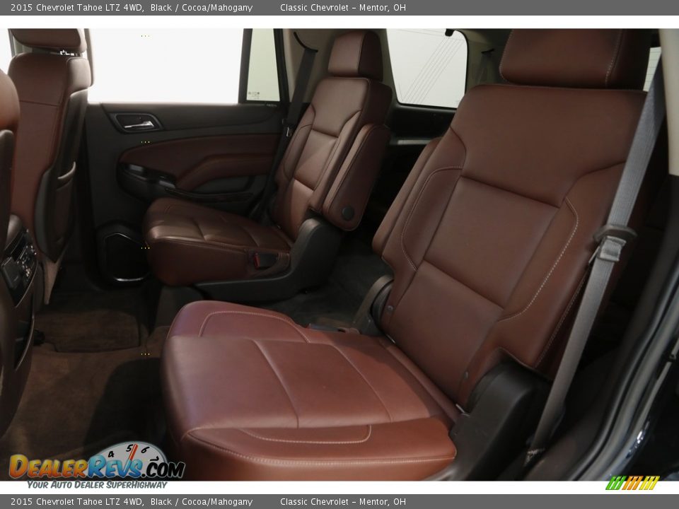 2015 Chevrolet Tahoe LTZ 4WD Black / Cocoa/Mahogany Photo #18