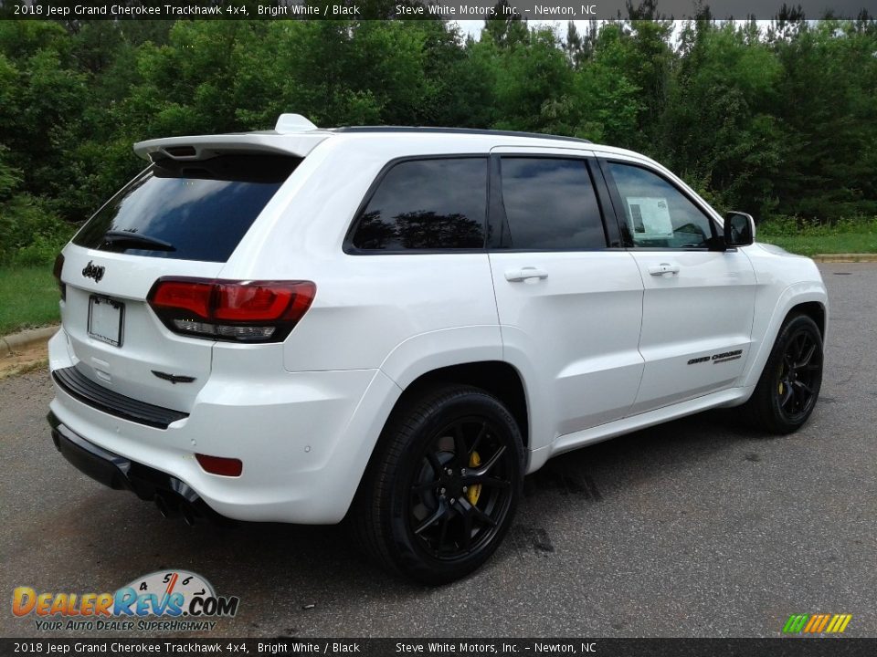 2018 Jeep Grand Cherokee Trackhawk 4x4 Bright White / Black Photo #6