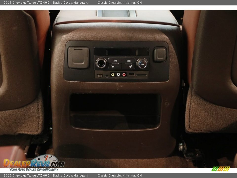 2015 Chevrolet Tahoe LTZ 4WD Black / Cocoa/Mahogany Photo #20