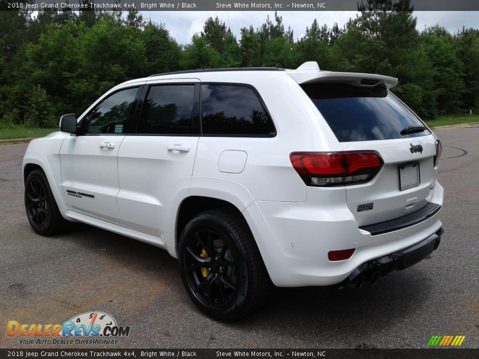 2018 Jeep Grand Cherokee Trackhawk 4x4 Bright White / Black Photo #8