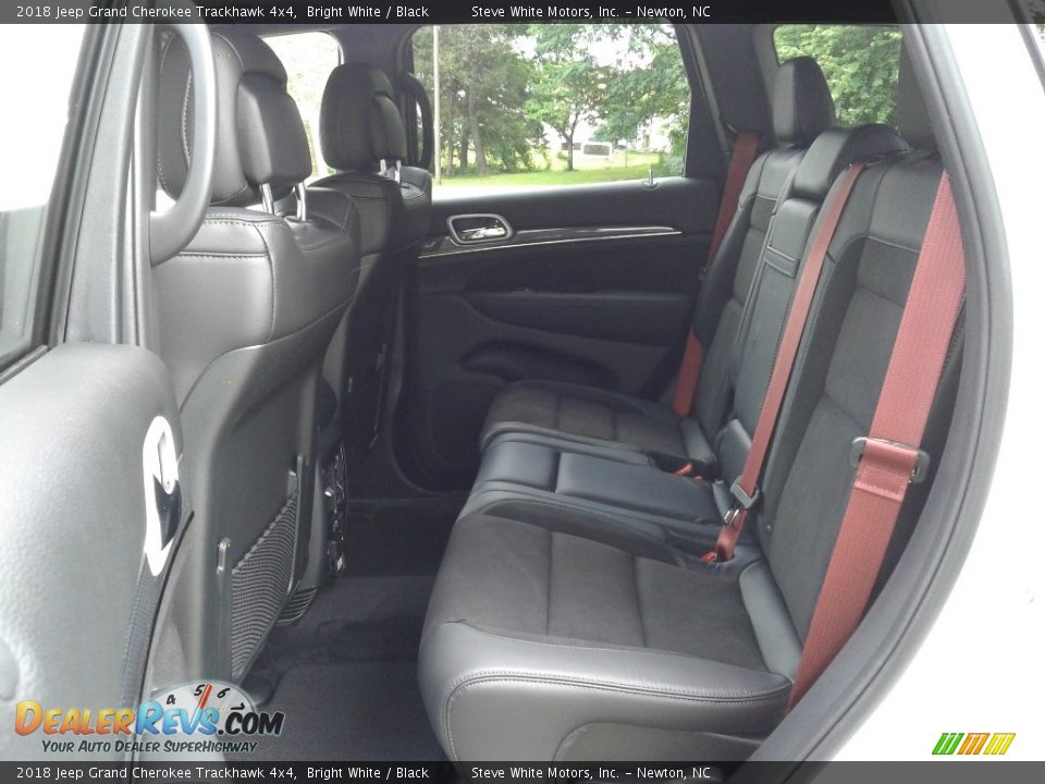 Rear Seat of 2018 Jeep Grand Cherokee Trackhawk 4x4 Photo #11