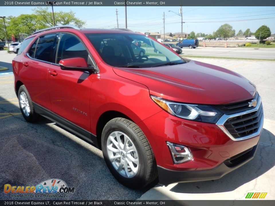 2018 Chevrolet Equinox LT Cajun Red Tintcoat / Jet Black Photo #3