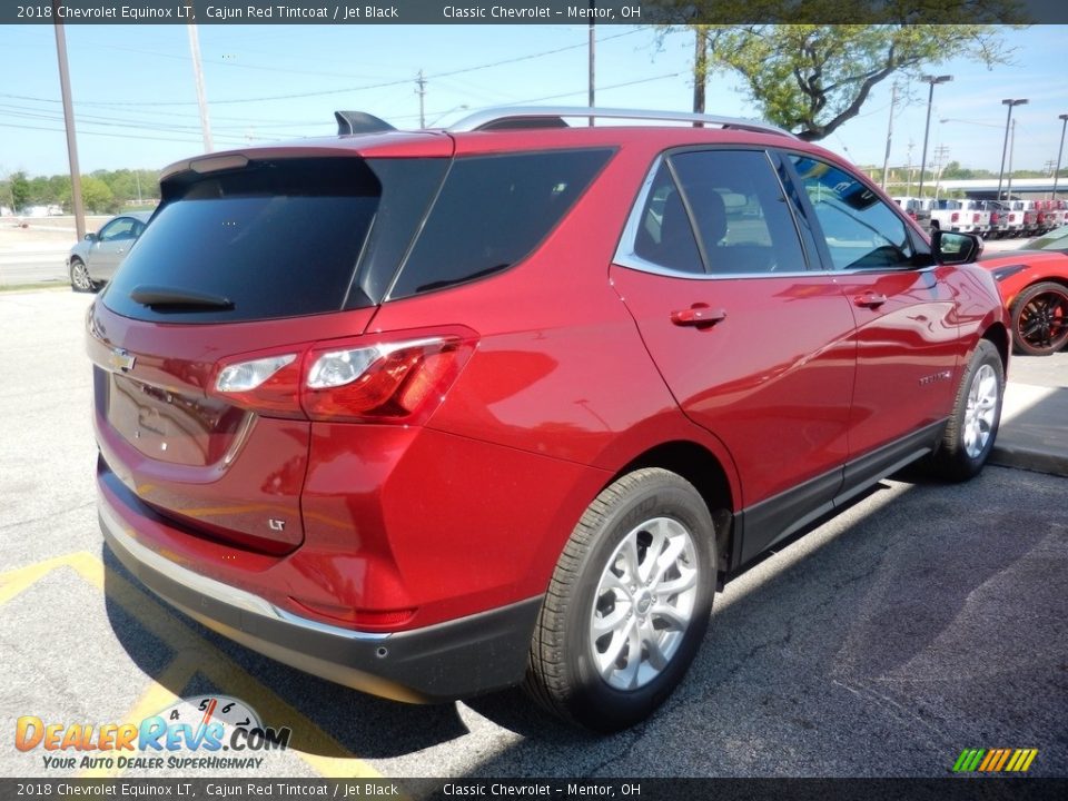 2018 Chevrolet Equinox LT Cajun Red Tintcoat / Jet Black Photo #4