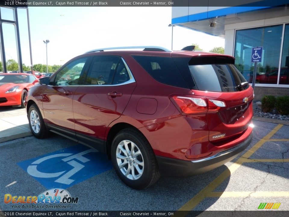 2018 Chevrolet Equinox LT Cajun Red Tintcoat / Jet Black Photo #5