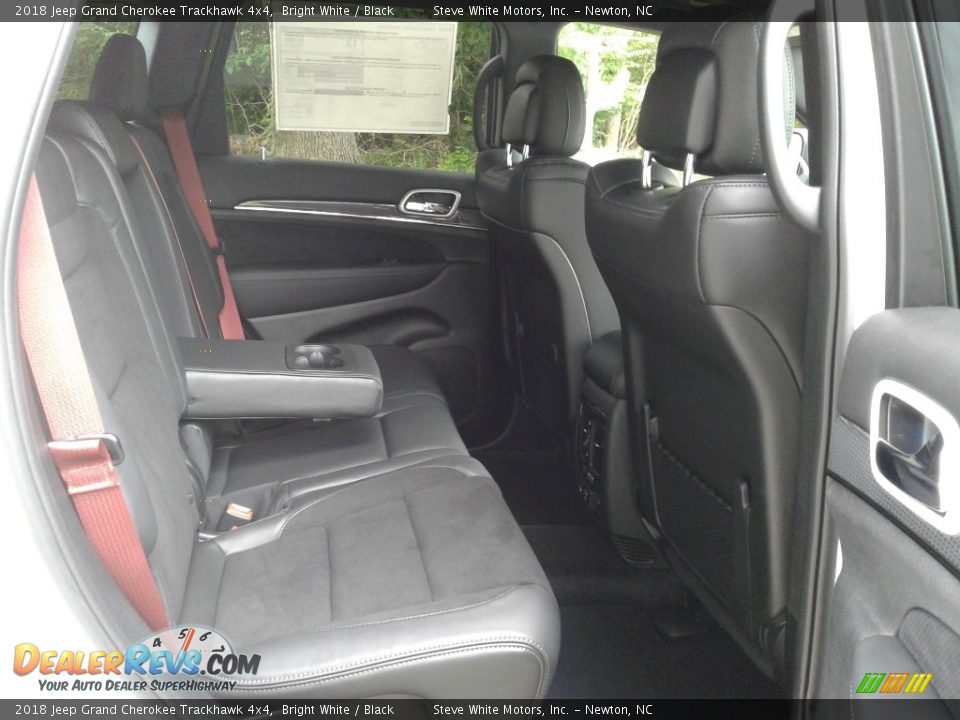 Rear Seat of 2018 Jeep Grand Cherokee Trackhawk 4x4 Photo #16
