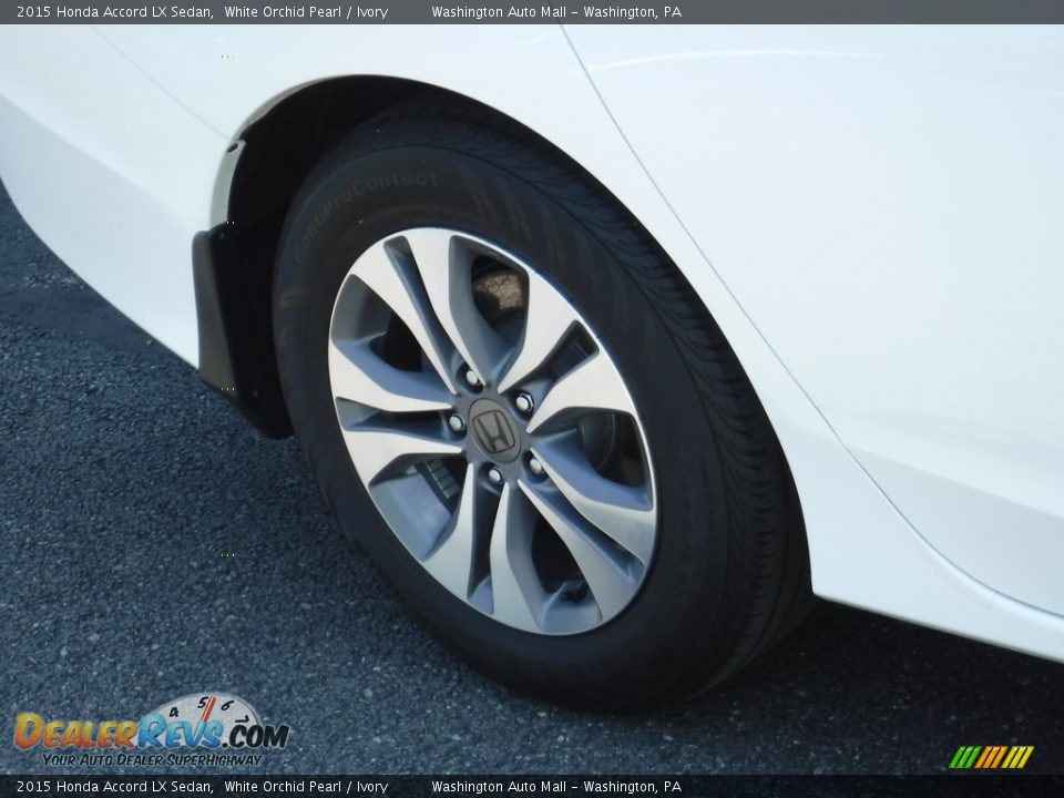 2015 Honda Accord LX Sedan White Orchid Pearl / Ivory Photo #2