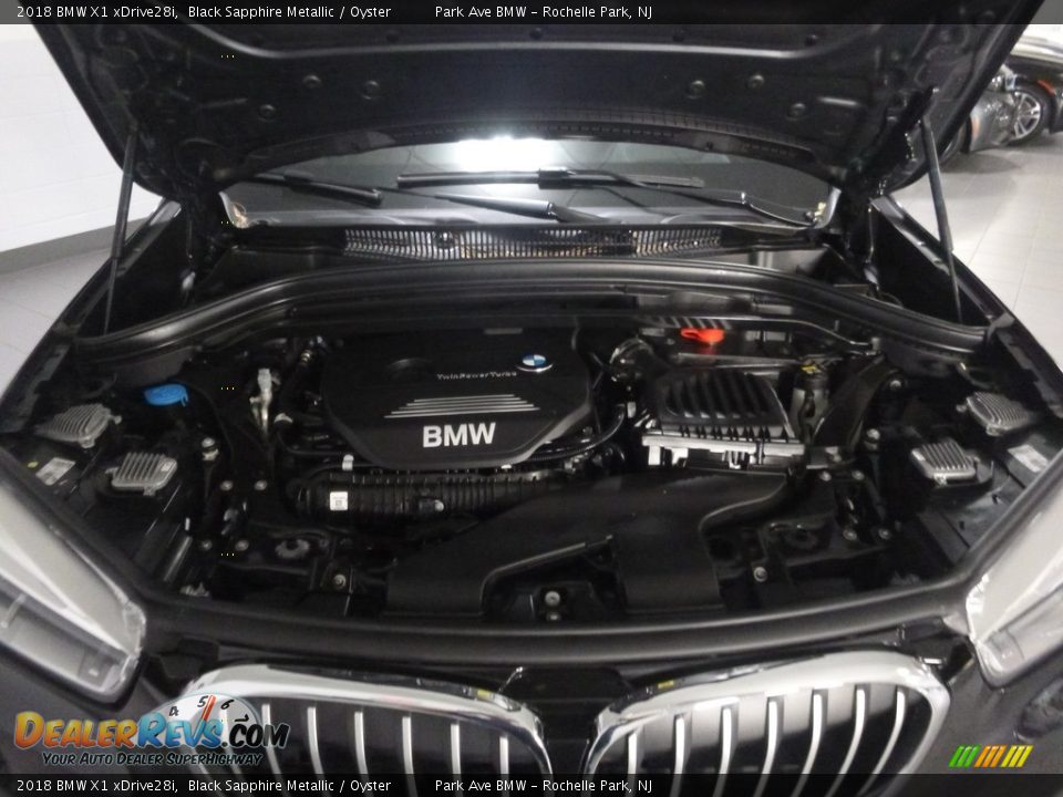 2018 BMW X1 xDrive28i Black Sapphire Metallic / Oyster Photo #30