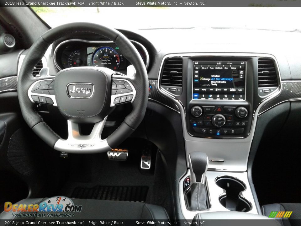 Dashboard of 2018 Jeep Grand Cherokee Trackhawk 4x4 Photo #36
