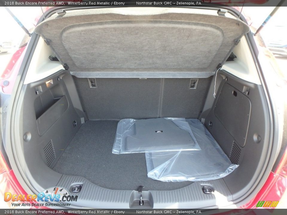 2018 Buick Encore Preferred AWD Winterberry Red Metallic / Ebony Photo #7