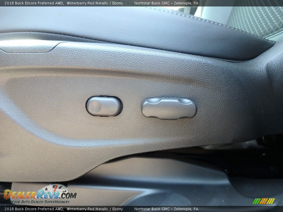 2018 Buick Encore Preferred AWD Winterberry Red Metallic / Ebony Photo #15