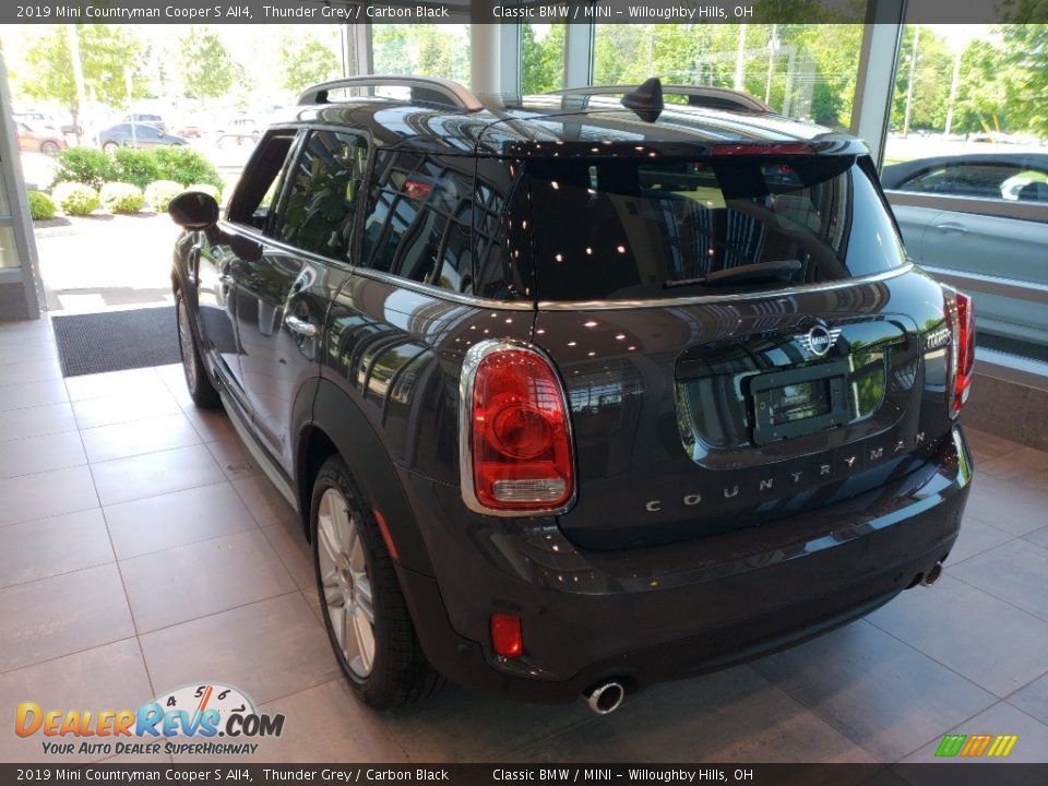 2019 Mini Countryman Cooper S All4 Thunder Grey / Carbon Black Photo #2