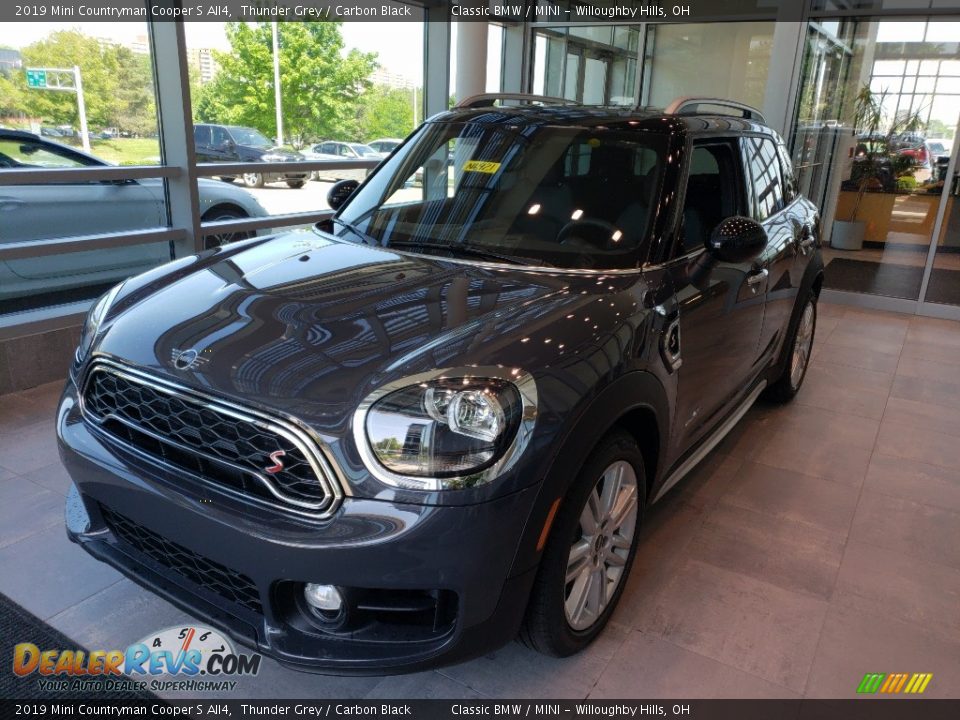 2019 Mini Countryman Cooper S All4 Thunder Grey / Carbon Black Photo #3