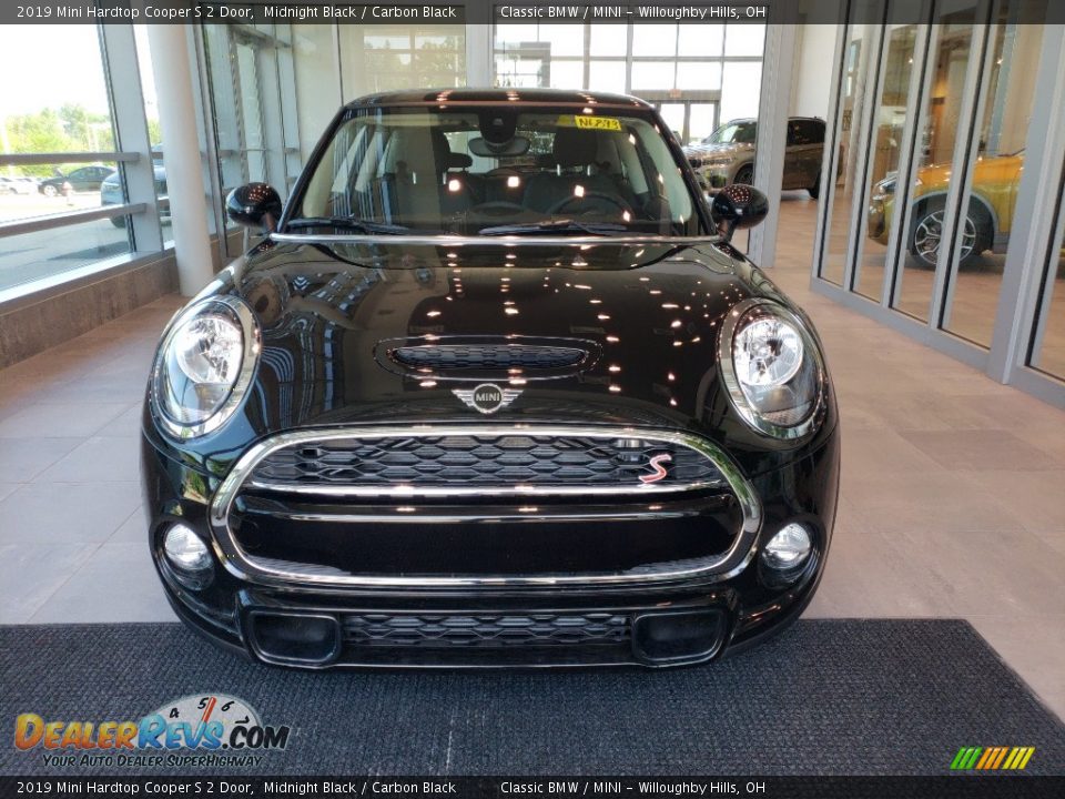 2019 Mini Hardtop Cooper S 2 Door Midnight Black / Carbon Black Photo #4