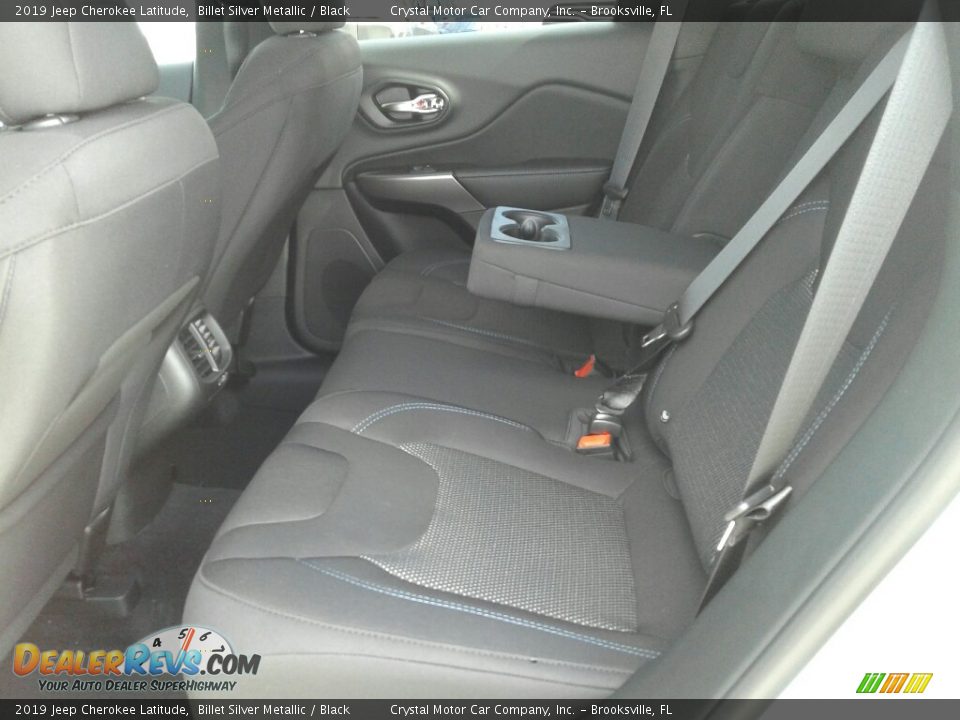 2019 Jeep Cherokee Latitude Billet Silver Metallic / Black Photo #9