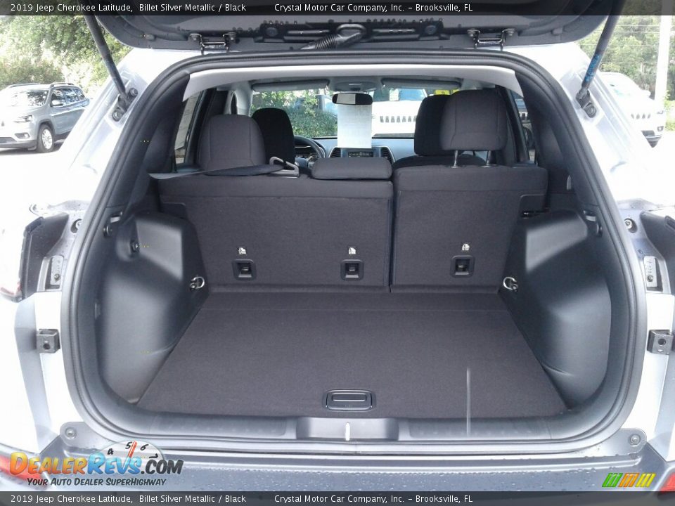 2019 Jeep Cherokee Latitude Billet Silver Metallic / Black Photo #19