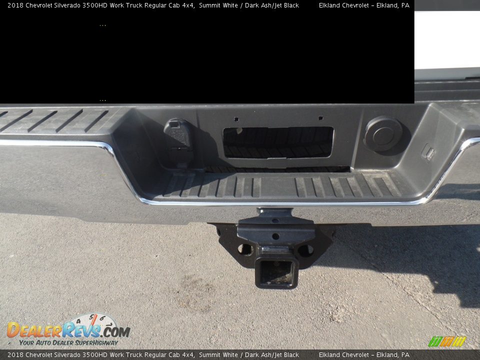 2018 Chevrolet Silverado 3500HD Work Truck Regular Cab 4x4 Summit White / Dark Ash/Jet Black Photo #10