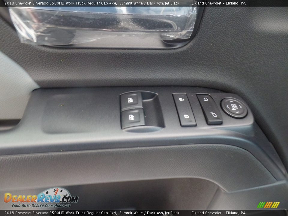 2018 Chevrolet Silverado 3500HD Work Truck Regular Cab 4x4 Summit White / Dark Ash/Jet Black Photo #14