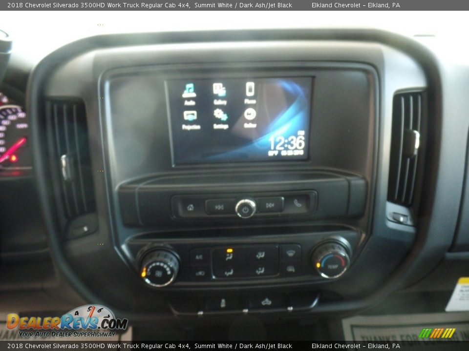 2018 Chevrolet Silverado 3500HD Work Truck Regular Cab 4x4 Summit White / Dark Ash/Jet Black Photo #27