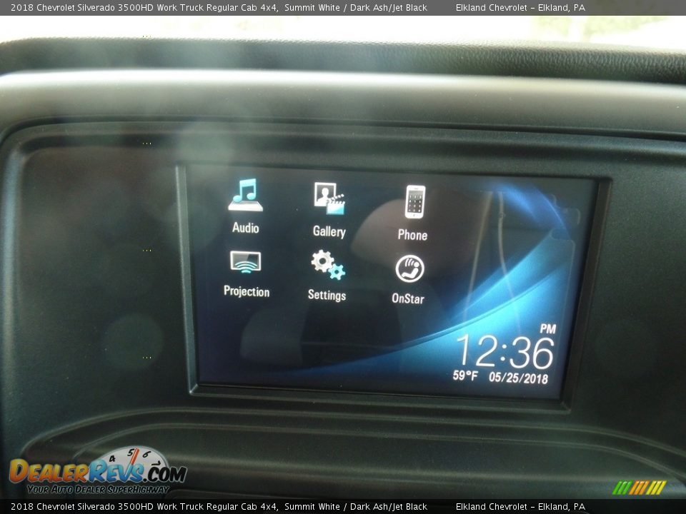 2018 Chevrolet Silverado 3500HD Work Truck Regular Cab 4x4 Summit White / Dark Ash/Jet Black Photo #28