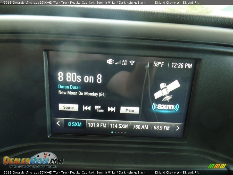 2018 Chevrolet Silverado 3500HD Work Truck Regular Cab 4x4 Summit White / Dark Ash/Jet Black Photo #29