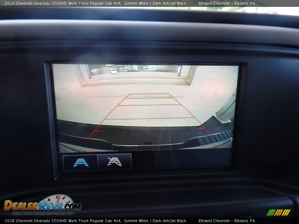 2018 Chevrolet Silverado 3500HD Work Truck Regular Cab 4x4 Summit White / Dark Ash/Jet Black Photo #31