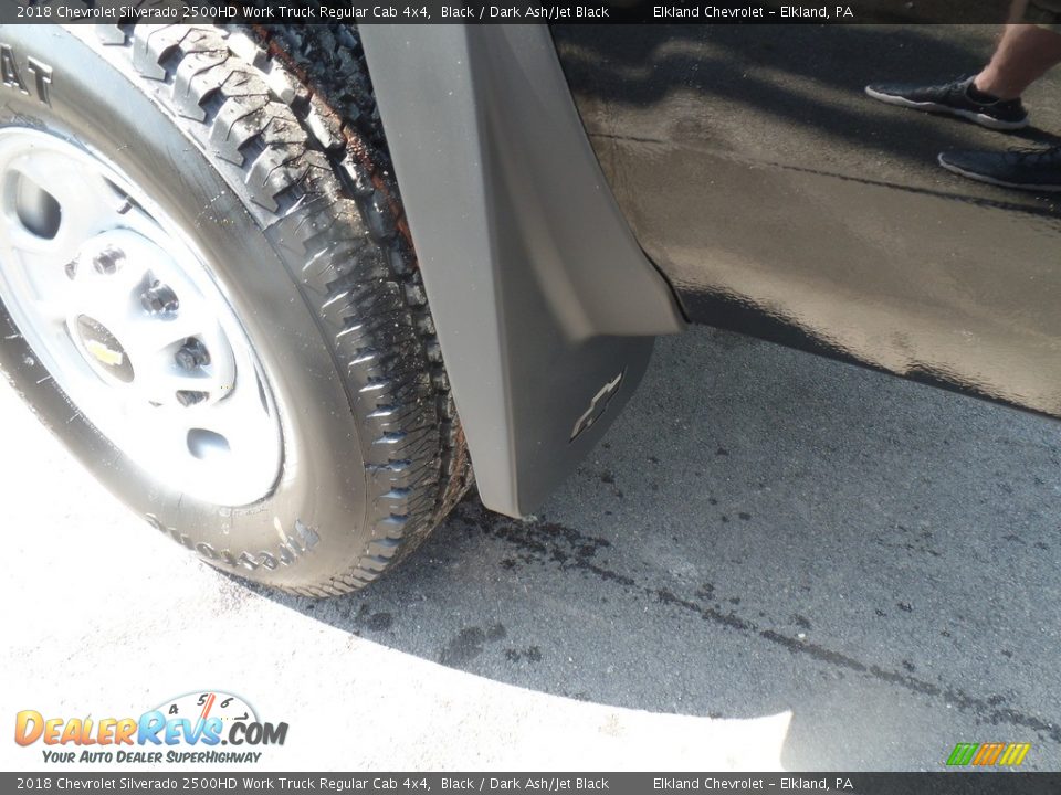 2018 Chevrolet Silverado 2500HD Work Truck Regular Cab 4x4 Black / Dark Ash/Jet Black Photo #10