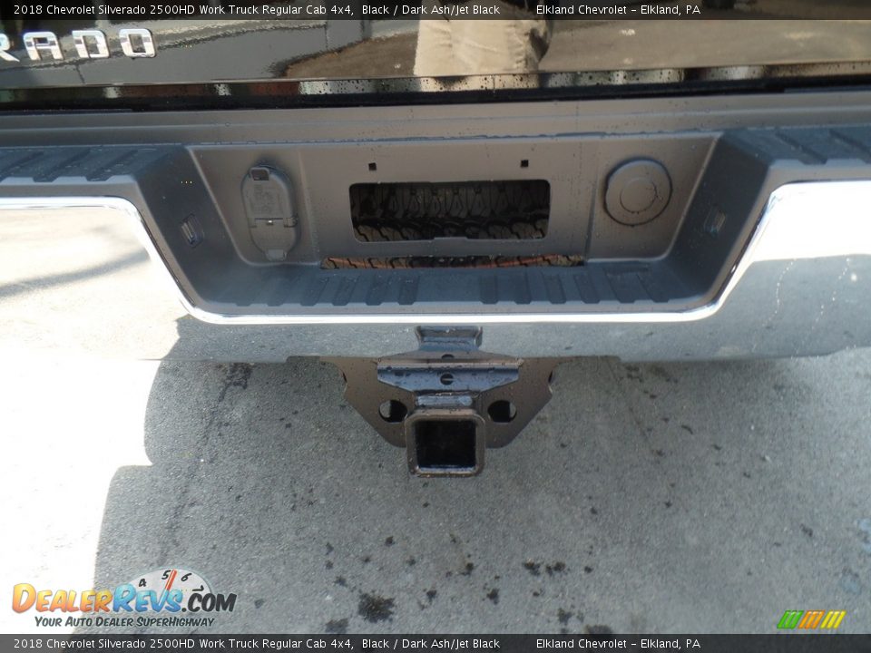 2018 Chevrolet Silverado 2500HD Work Truck Regular Cab 4x4 Black / Dark Ash/Jet Black Photo #11
