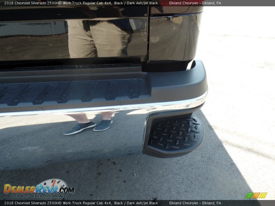 2018 Chevrolet Silverado 2500HD Work Truck Regular Cab 4x4 Black / Dark Ash/Jet Black Photo #12