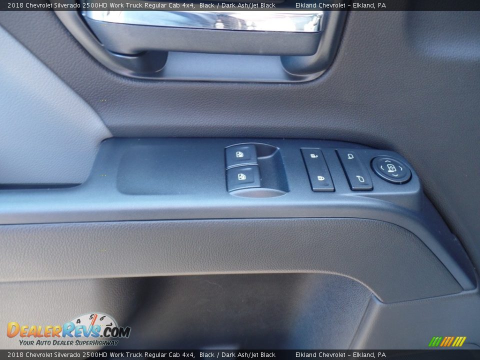 2018 Chevrolet Silverado 2500HD Work Truck Regular Cab 4x4 Black / Dark Ash/Jet Black Photo #15