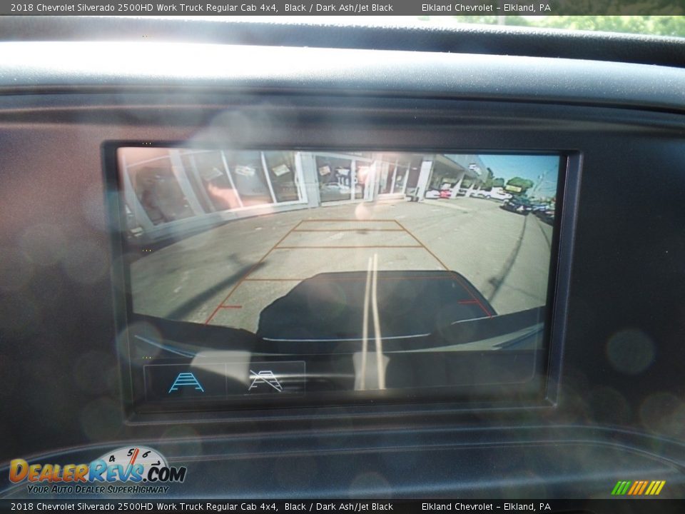 2018 Chevrolet Silverado 2500HD Work Truck Regular Cab 4x4 Black / Dark Ash/Jet Black Photo #32