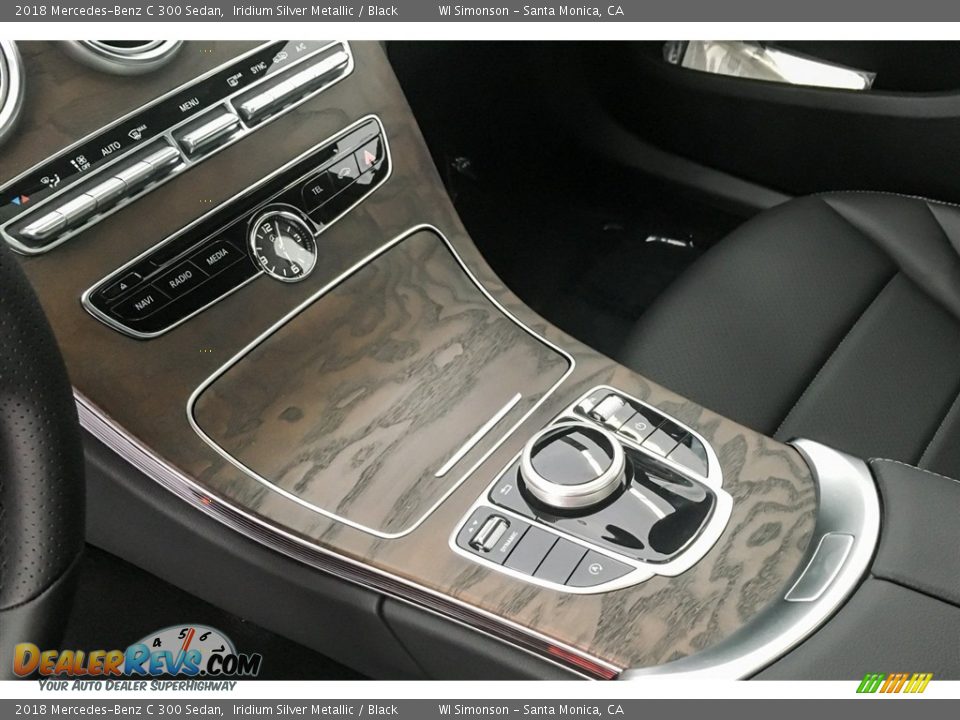 2018 Mercedes-Benz C 300 Sedan Iridium Silver Metallic / Black Photo #7