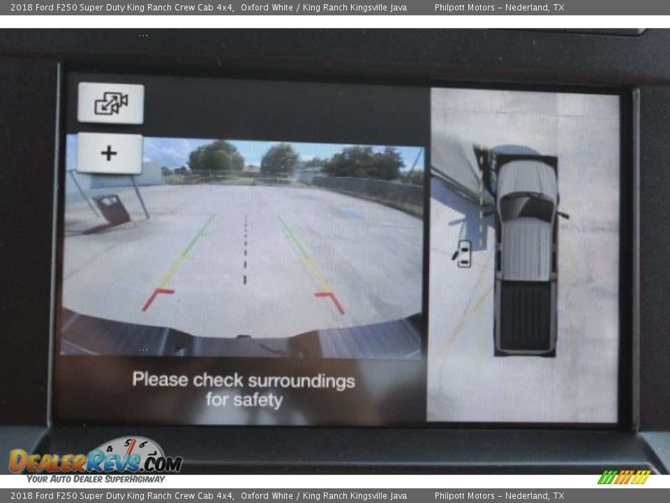 2018 Ford F250 Super Duty King Ranch Crew Cab 4x4 Oxford White / King Ranch Kingsville Java Photo #17