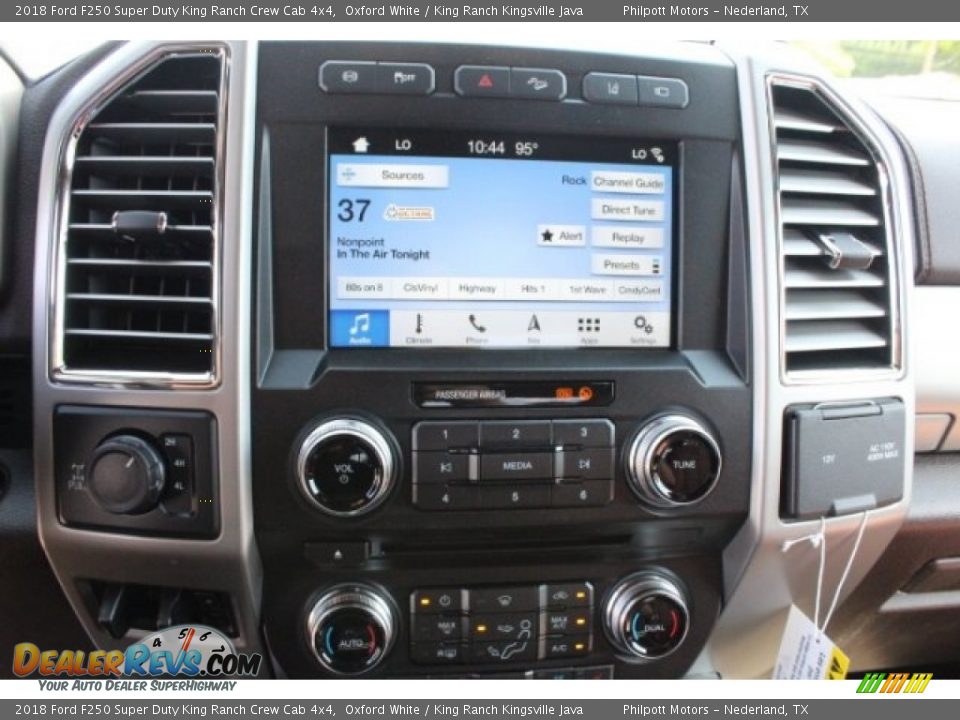 2018 Ford F250 Super Duty King Ranch Crew Cab 4x4 Oxford White / King Ranch Kingsville Java Photo #19