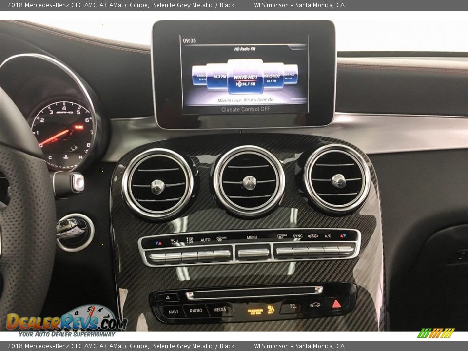 2018 Mercedes-Benz GLC AMG 43 4Matic Coupe Selenite Grey Metallic / Black Photo #5