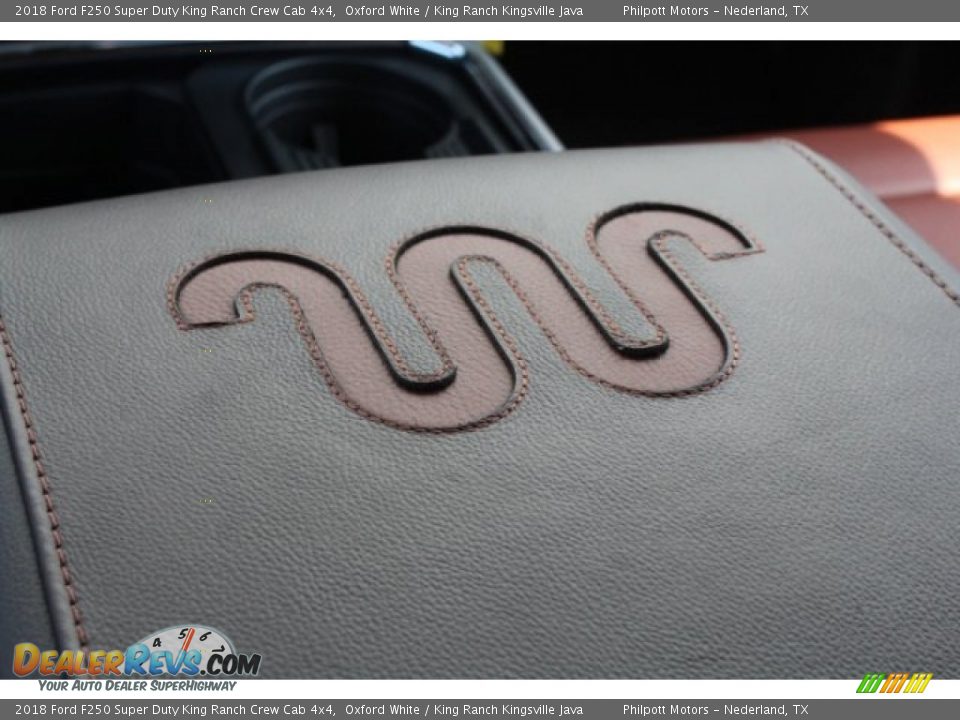 2018 Ford F250 Super Duty King Ranch Crew Cab 4x4 Oxford White / King Ranch Kingsville Java Photo #28