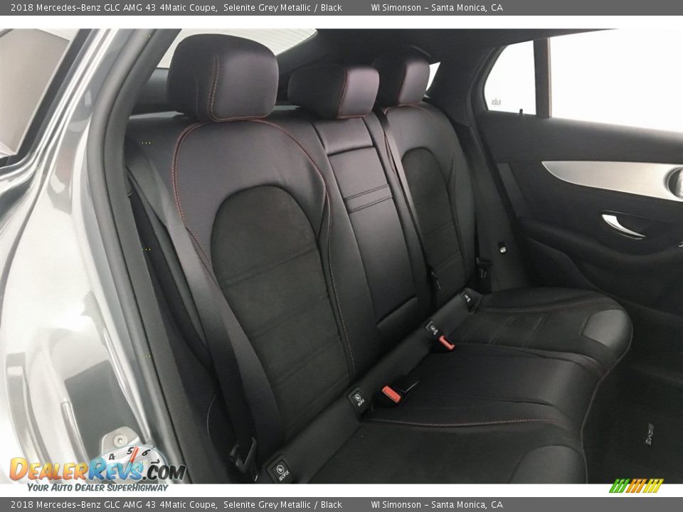 2018 Mercedes-Benz GLC AMG 43 4Matic Coupe Selenite Grey Metallic / Black Photo #15