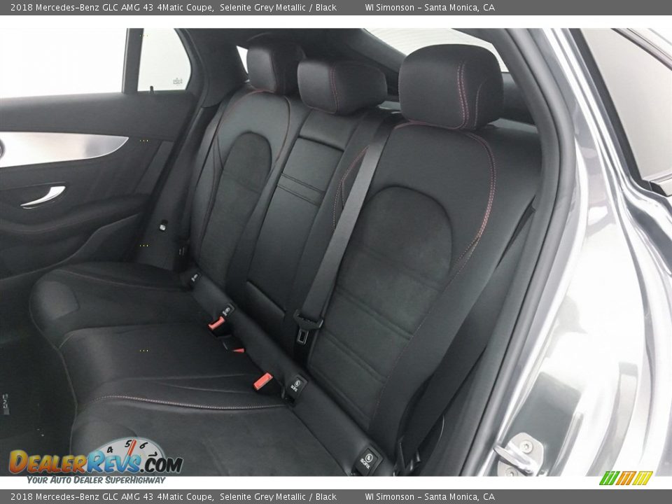 2018 Mercedes-Benz GLC AMG 43 4Matic Coupe Selenite Grey Metallic / Black Photo #17
