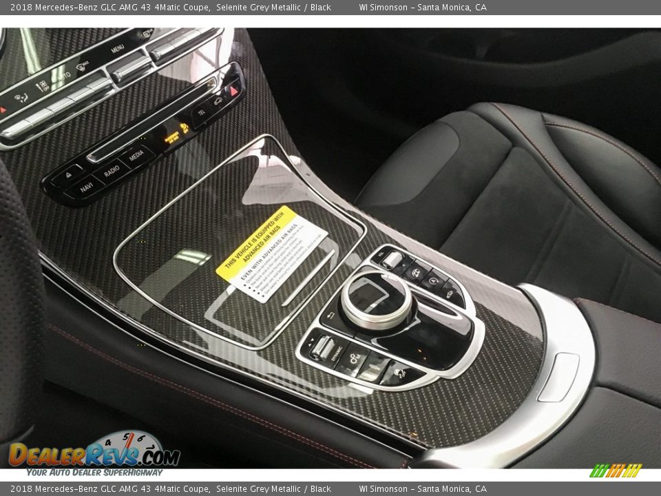 Controls of 2018 Mercedes-Benz GLC AMG 43 4Matic Coupe Photo #21