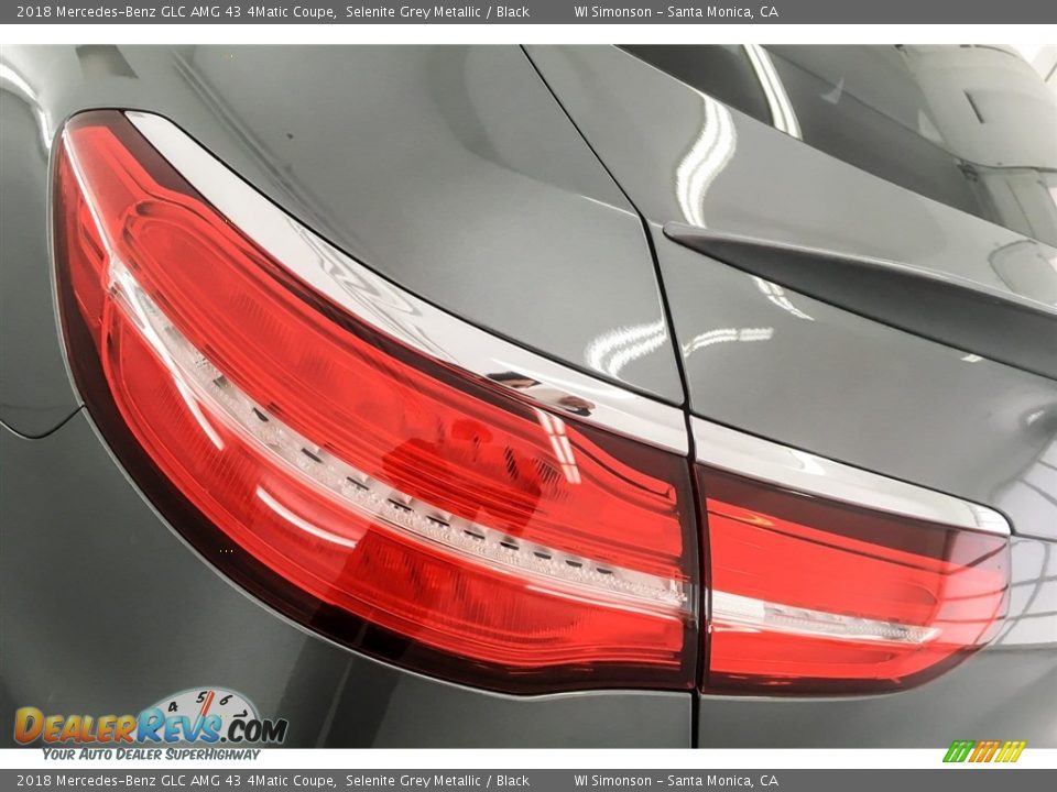 2018 Mercedes-Benz GLC AMG 43 4Matic Coupe Selenite Grey Metallic / Black Photo #25