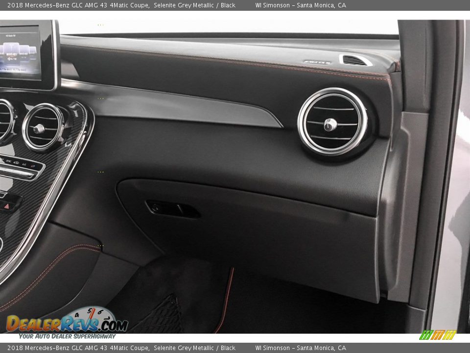2018 Mercedes-Benz GLC AMG 43 4Matic Coupe Selenite Grey Metallic / Black Photo #27