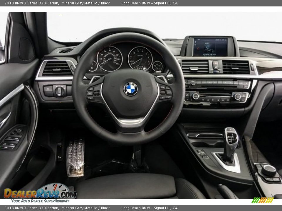2018 BMW 3 Series 330i Sedan Mineral Grey Metallic / Black Photo #4