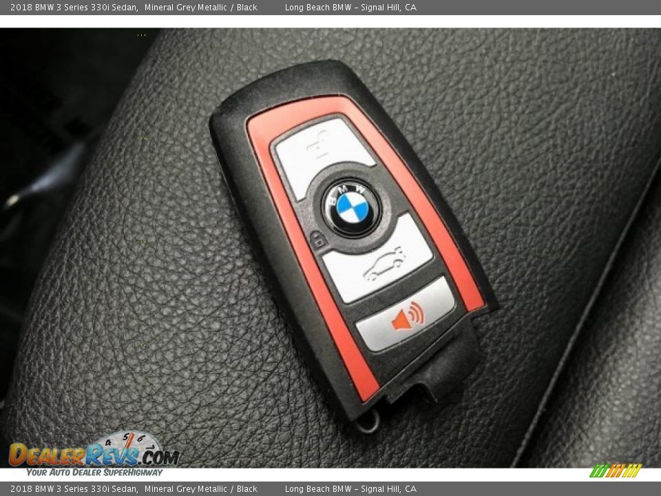 2018 BMW 3 Series 330i Sedan Mineral Grey Metallic / Black Photo #11