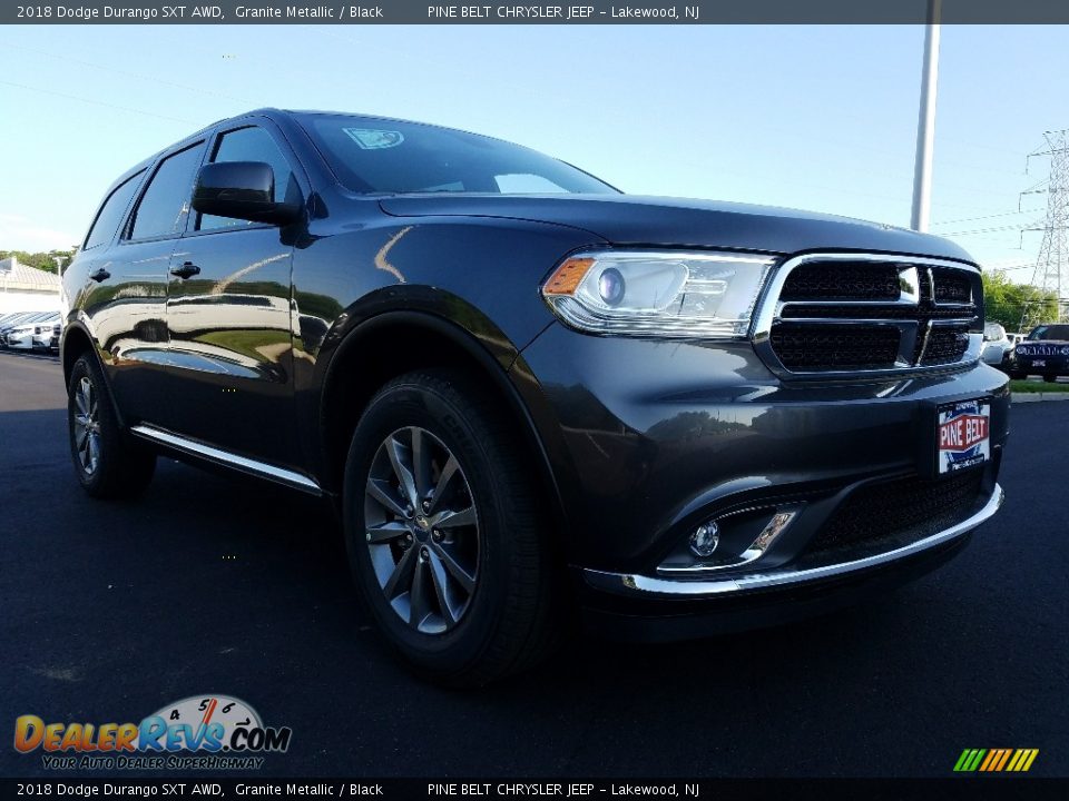 2018 Dodge Durango SXT AWD Granite Metallic / Black Photo #1