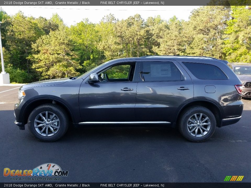 2018 Dodge Durango SXT AWD Granite Metallic / Black Photo #3