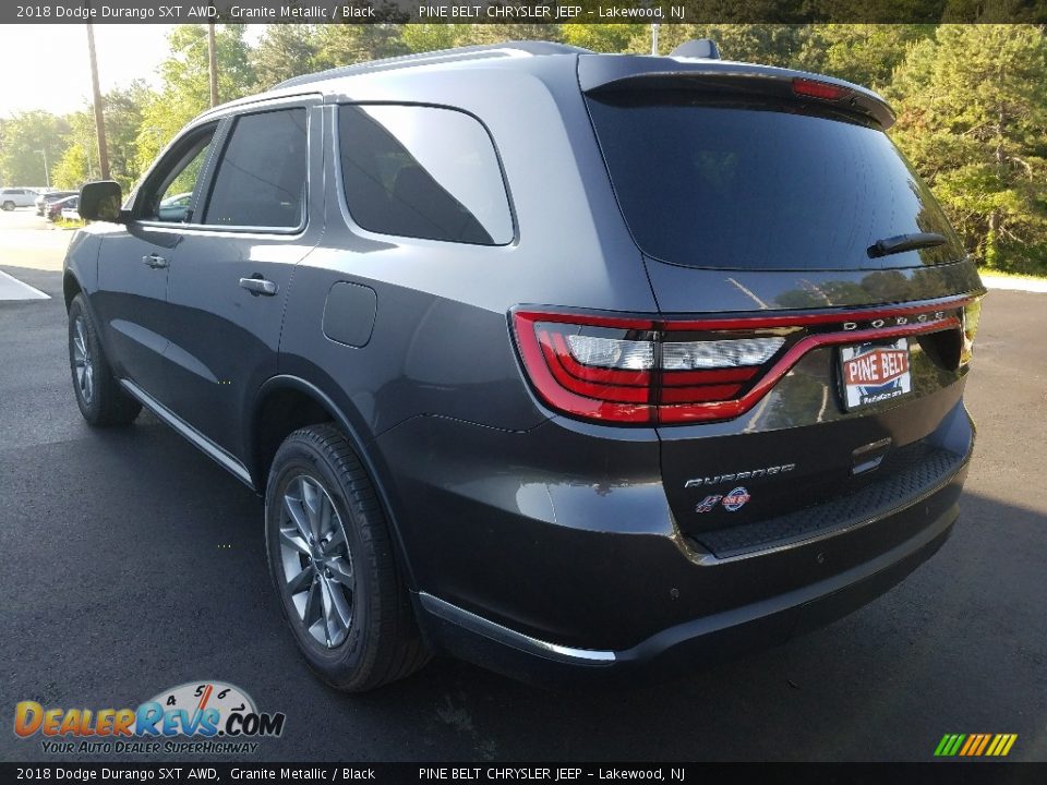 2018 Dodge Durango SXT AWD Granite Metallic / Black Photo #4