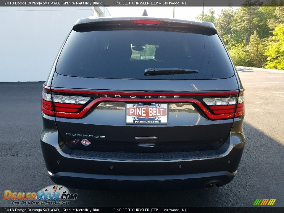 2018 Dodge Durango SXT AWD Granite Metallic / Black Photo #5