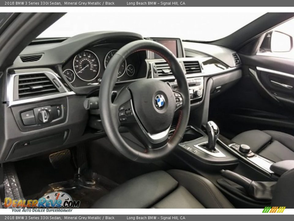 2018 BMW 3 Series 330i Sedan Mineral Grey Metallic / Black Photo #20