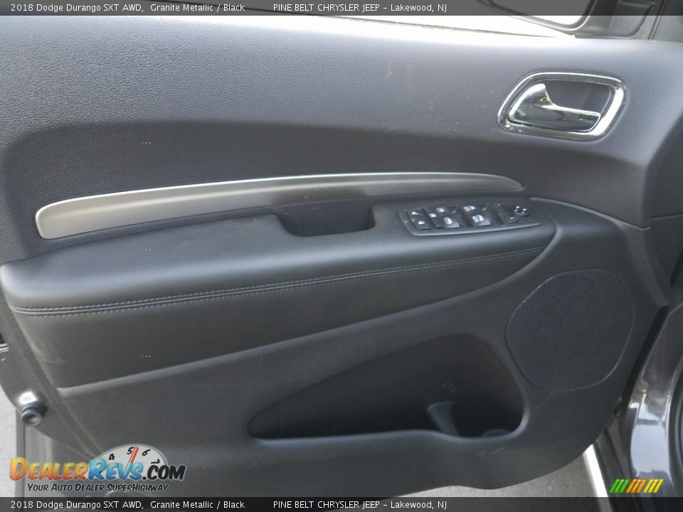 2018 Dodge Durango SXT AWD Granite Metallic / Black Photo #6